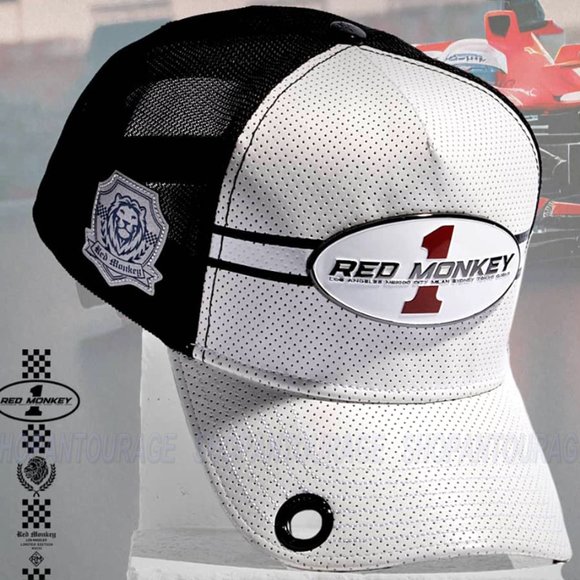 Red Monkey Racing RM1400 New Limited Unisex Snapback Trucker Hat Cap | 3 Colors - Picture 16 of 16